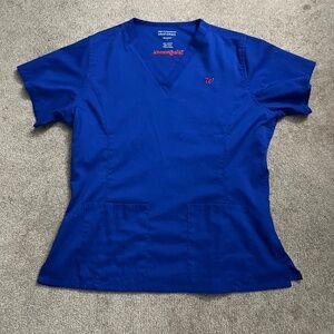 Walgreens Women's Scrub Top (Size Lg) Pharmacy Technician Uniform Bundle (2 Pc)